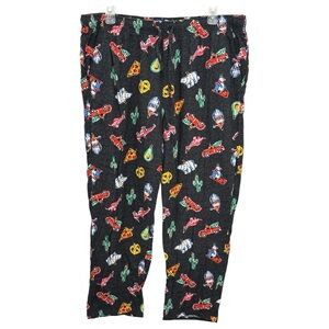 Old Navy Men's XXL Christmas Holiday Ornaments Flannel Pajama Pants Loungewear